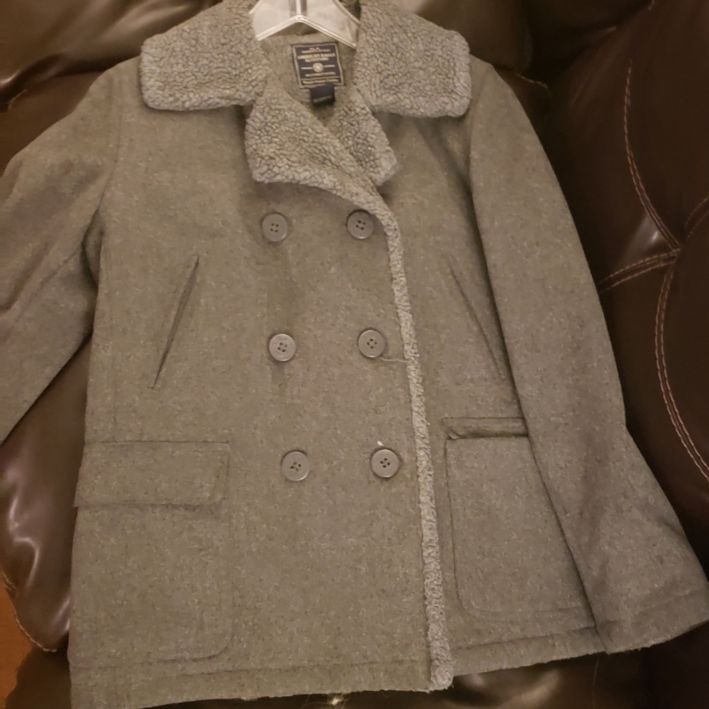 Women's dark grey Pea Coat